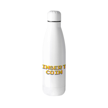Insert coin!!!, Metal mug thermos (Stainless steel), 500ml