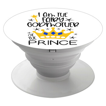 I am the fairy Godmother of the Prince, Phone Holders Stand  White Hand-held Mobile Phone Holder