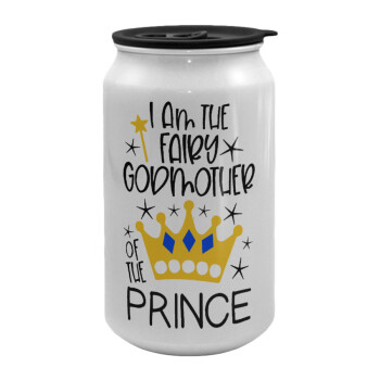 I am the fairy Godmother of the Prince, Κούπα ταξιδιού μεταλλική με καπάκι (tin-can) 500ml