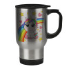 with lid stainless steel thermos (450ml)