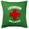 Sofa cushion Green 50x50cm includes filling