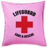 Sofa cushion Pink 50x50cm includes filling