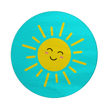 Happy sun, Επιφάνεια κοπής γυάλινη στρογγυλή (30cm)