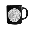 Mug black, ceramic, 330ml