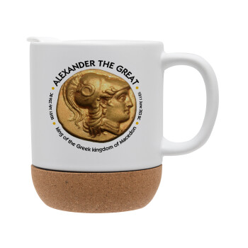 Alexander the Great, Ceramic coffee mug Cork (MAT), 330ml (1pcs)