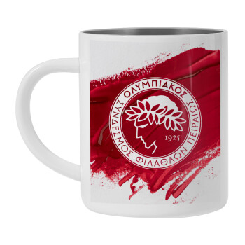 Olympiacos F.C., Mug Stainless steel double wall 300ml