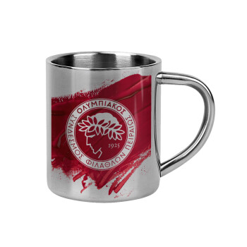 Olympiacos F.C., Mug Stainless steel double wall 300ml