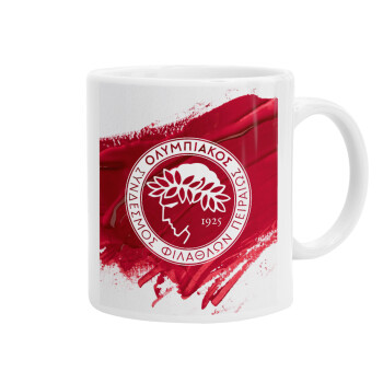 Olympiacos F.C., Ceramic coffee mug, 330ml (1pcs)