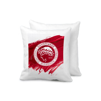 Olympiacos F.C., Sofa cushion 40x40cm includes filling