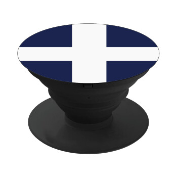 Ελληνική σημαία, Hellas, Phone Holders Stand  Μαύρο Βάση Στήριξης Κινητού στο Χέρι