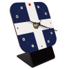 Quartz Wooden table clock (10cm)