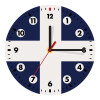 Wooden wall clock (20cm)