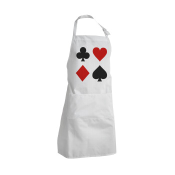 Τραπουλόχαρτα, Adult Chef Apron (with sliders and 2 pockets)