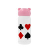 Pink stainless steel thermal flask, 320ml