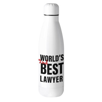 2nd, World Best Lawyer , Μεταλλικό παγούρι θερμός (Stainless steel), 500ml