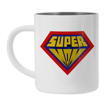 Super Mom 3D, Mug Stainless steel double wall 300ml