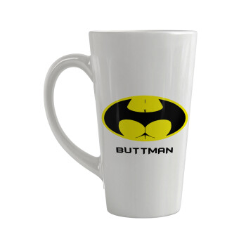 Buttman, Κούπα κωνική Latte Μεγάλη, κεραμική, 450ml