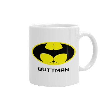 Buttman, Ceramic coffee mug, 330ml (1pcs)