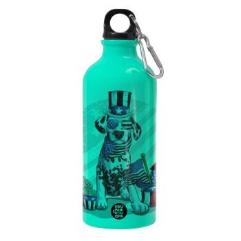 Happy 4th of July, Water bottle 600ml