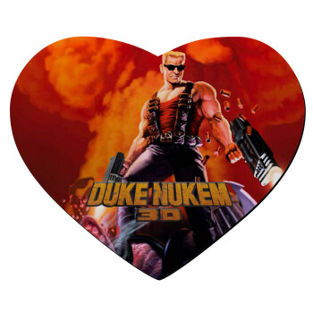 Duke nukem, Mousepad καρδιά 23x20cm