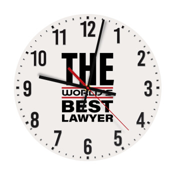 The world's best Lawyer, Ρολόι τοίχου ξύλινο (30cm)