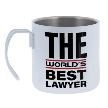 The world's best Lawyer, Mug Stainless steel double wall 400ml