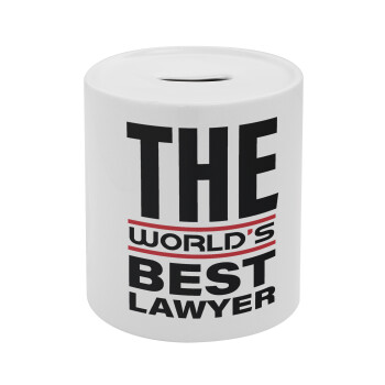 The world's best Lawyer, Κουμπαράς πορσελάνης με τάπα
