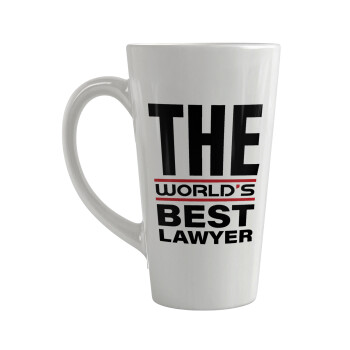 The world's best Lawyer, Κούπα κωνική Latte Μεγάλη, κεραμική, 450ml