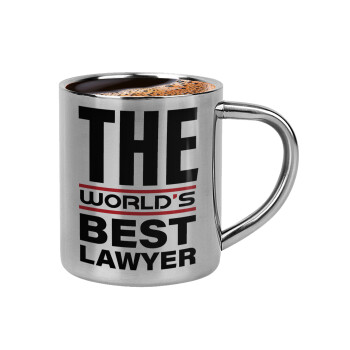 The world's best Lawyer, Double-wall metal cup for espresso (220ml)