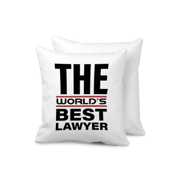 The world's best Lawyer, Sofa cushion 40x40cm includes filling
