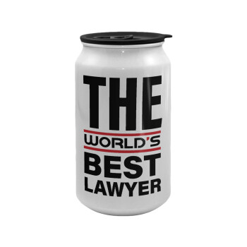The world's best Lawyer, Κούπα ταξιδιού μεταλλική με καπάκι (tin-can) 500ml