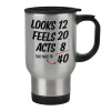 with lid stainless steel thermos (450ml)