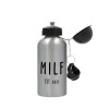 Metallic water jug, Silver, aluminum 500ml