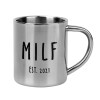 Mug Stainless steel double wall 300ml