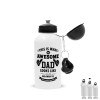 Metal water bottle, White, aluminum 500ml