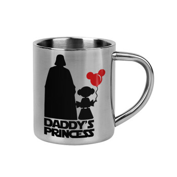 Daddy's princess, Mug Stainless steel double wall 300ml
