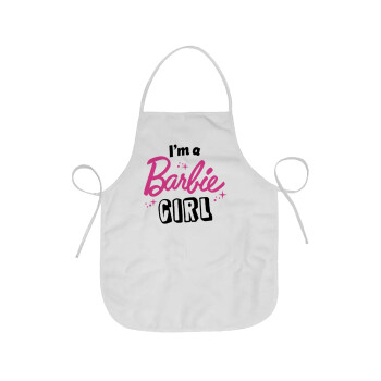 I'm Barbie girl, Chef Apron Short Full Length Adult (63x75cm)