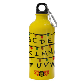 Stranger Things ABC, Water bottle 600ml