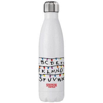 Stranger Things ABC, Stainless steel, double-walled, 750ml