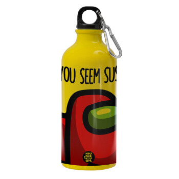 Among US, you seem sus, Water bottle 600ml