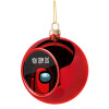 Christmas tree ball Red 8cm