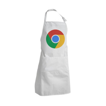 Chrome, Adult Chef Apron (with sliders and 2 pockets)