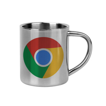 Chrome, Mug Stainless steel double wall 300ml