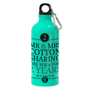 Mr & Mrs Sharing the sofa, Water bottle 600ml