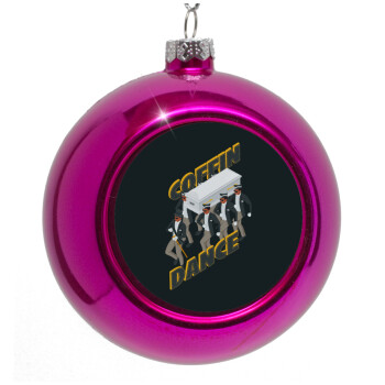 Coffin Dance!, Purple Christmas tree ornament bauble 8cm