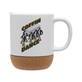 Coffin Dance!, Ceramic coffee mug Cork (MAT), 330ml (1pcs)