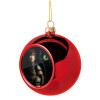 Christmas tree ball Red 8cm