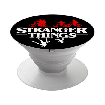 Stranger Things upside down, Phone Holders Stand  White Hand-held Mobile Phone Holder