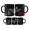 Mug black, ceramic, 330ml