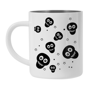 Skull avatar, Mug Stainless steel double wall 300ml